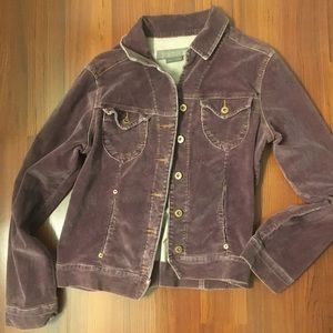 PURPLE CORDUROY JACKET